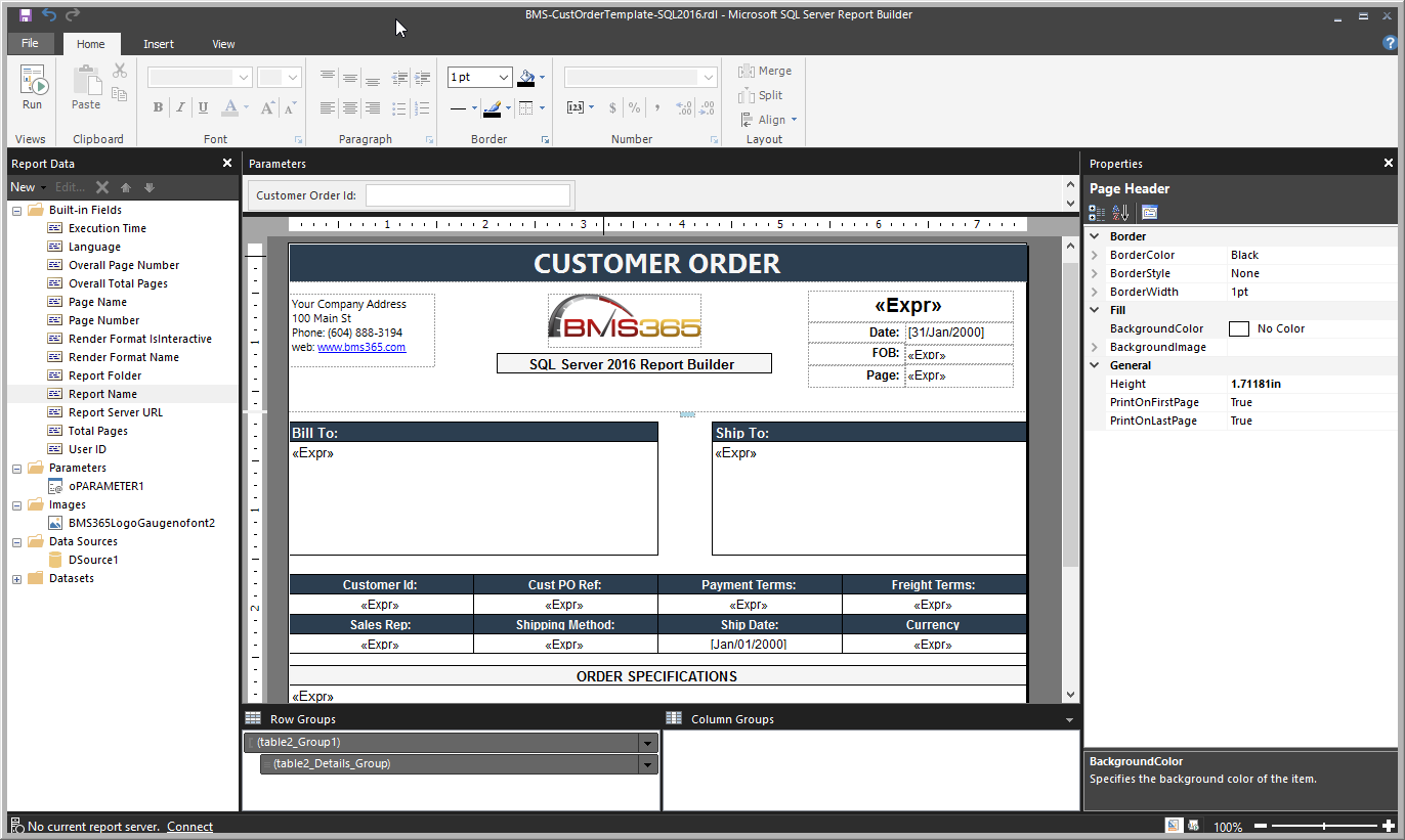 sql server 2016 report builder download